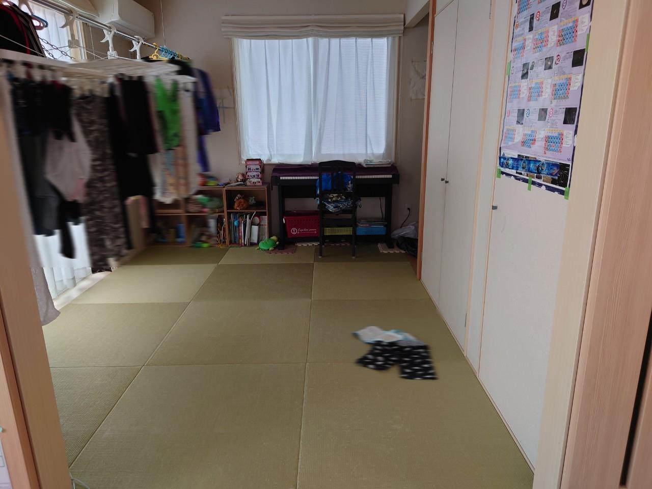 部屋干し